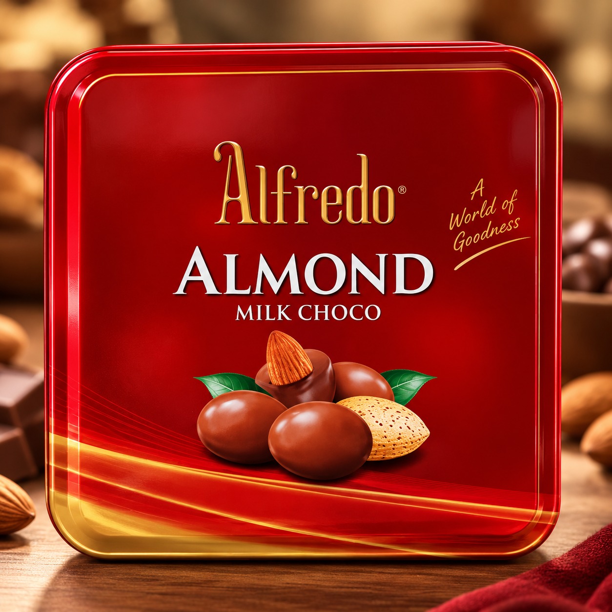 Alfredo Almond Milk Chocolate 300gm