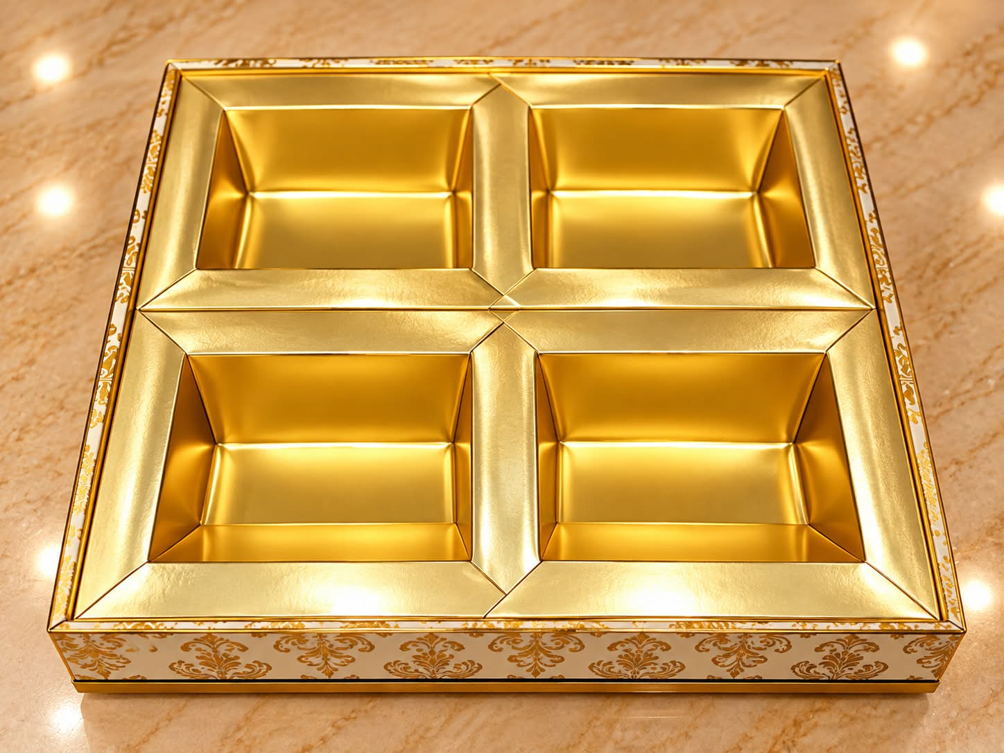 TOS Dryfruit Gift Box 4Cvt