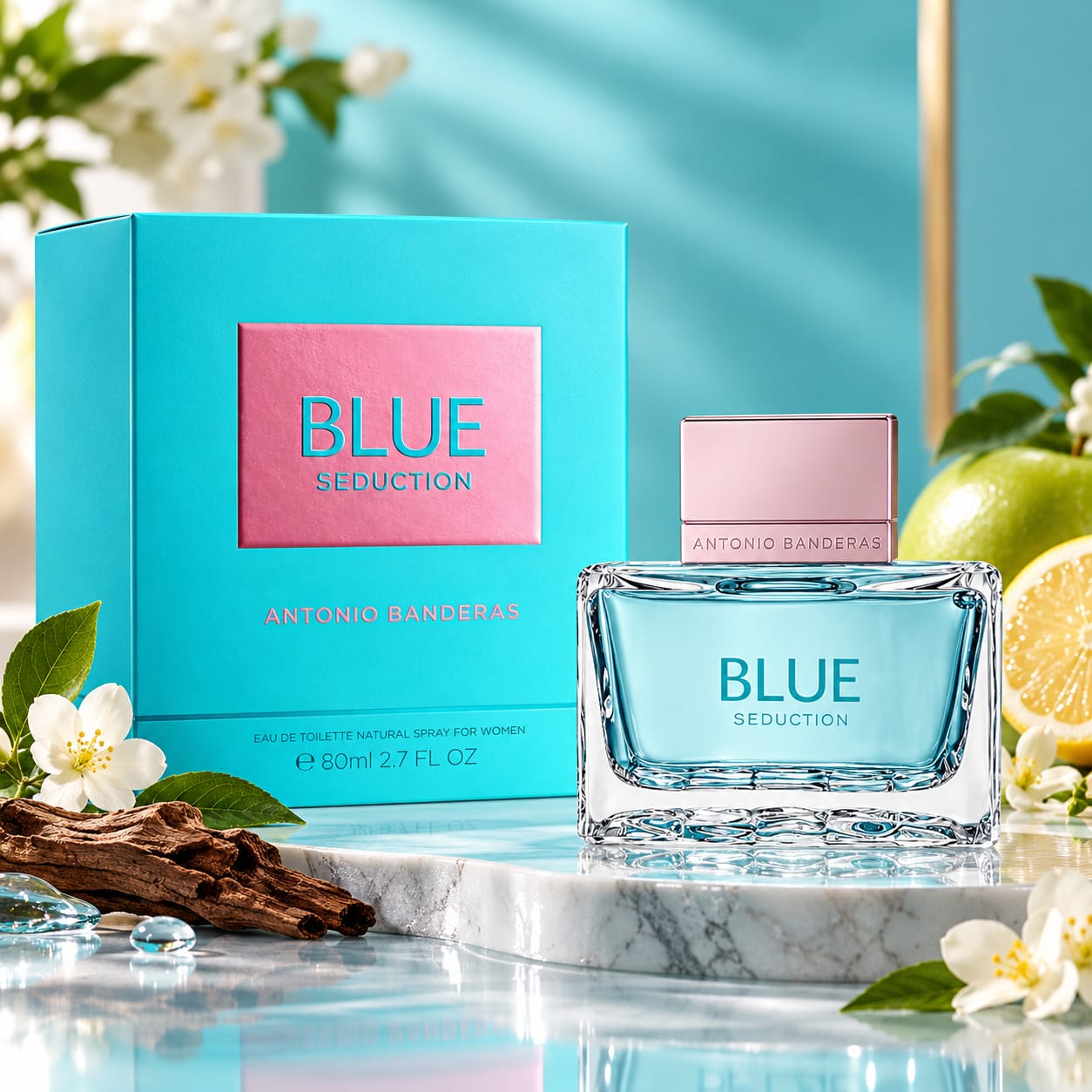 Antonio Banderas Blue Seduction Perfume For Women EDT 80ml