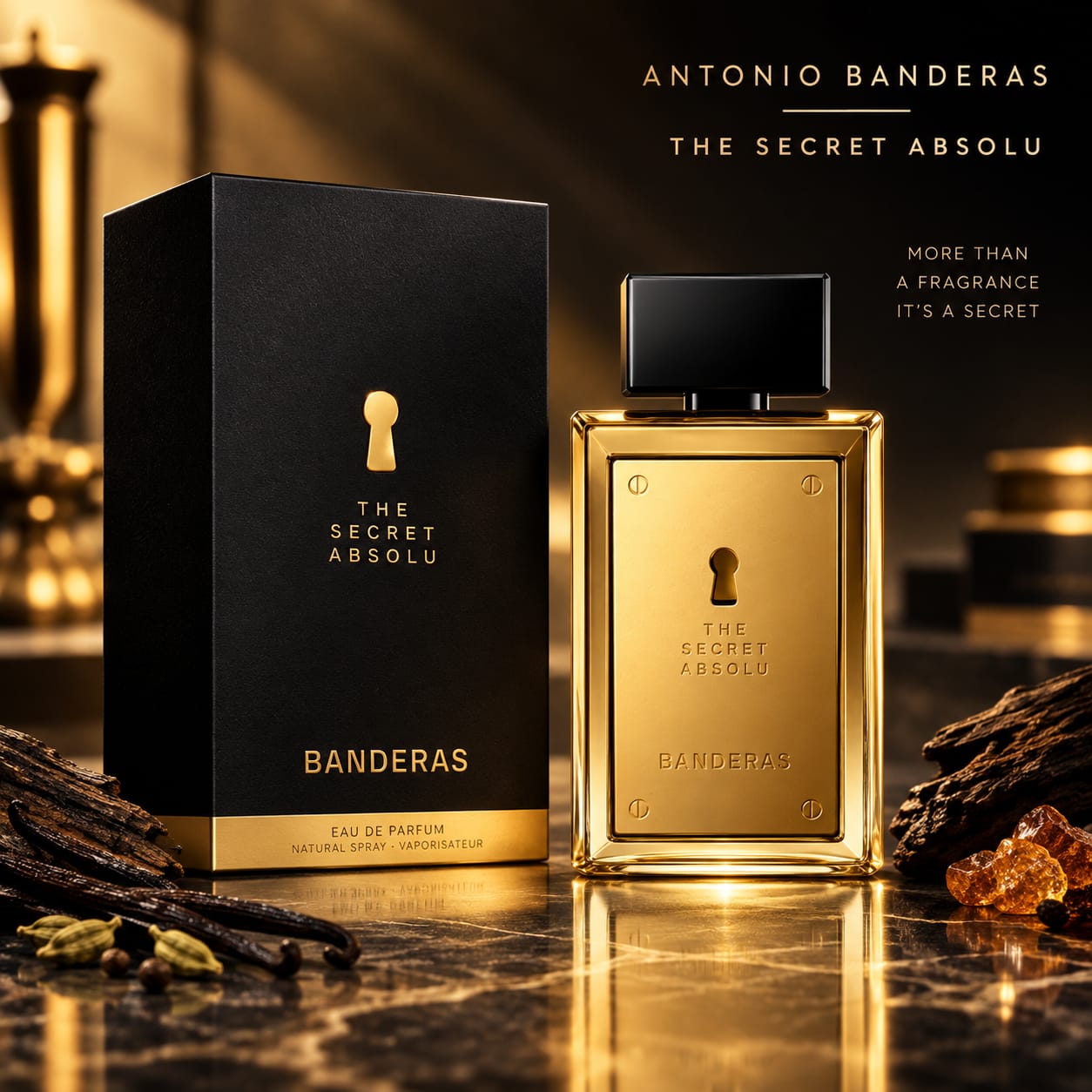 Antonio Banderas The Secret Absolu Perfume For Men EDP 100ml