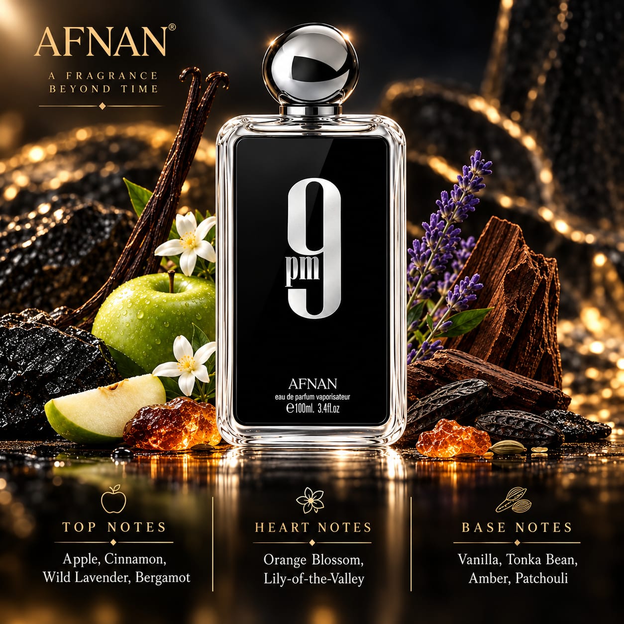Afnan 9pm Perfume For Men EDP 100ml