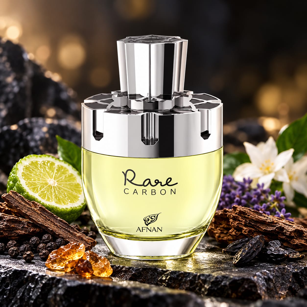 Afnan Rare Carbon Perfume For Men EDP 100ml