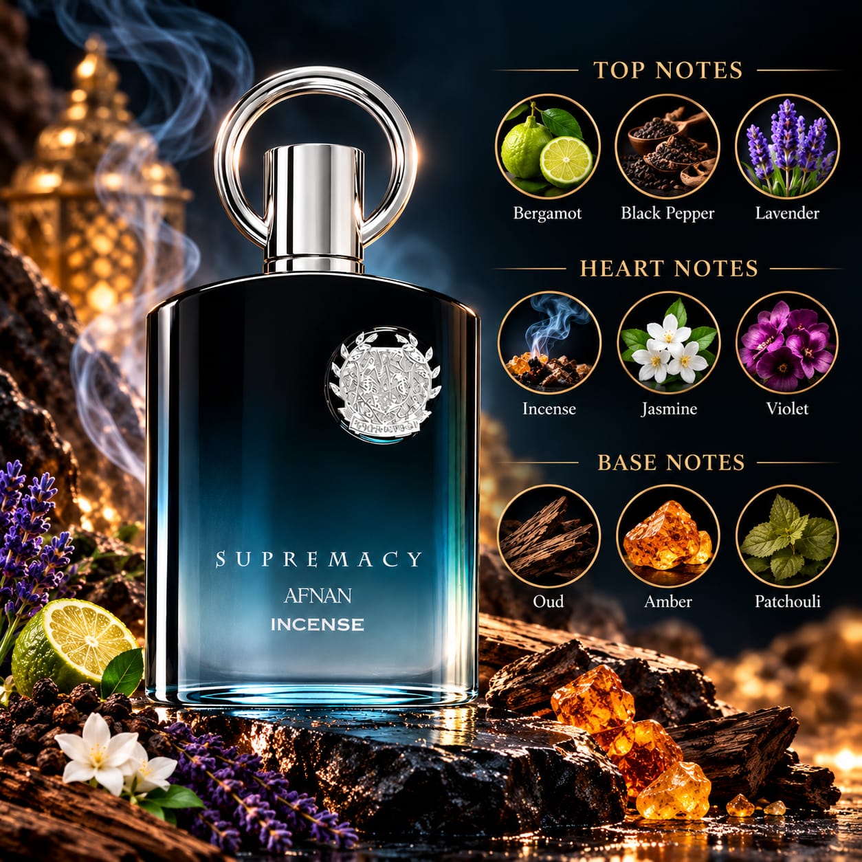 Afnan Supremacy Incense Perfume For Men EDP 100ml