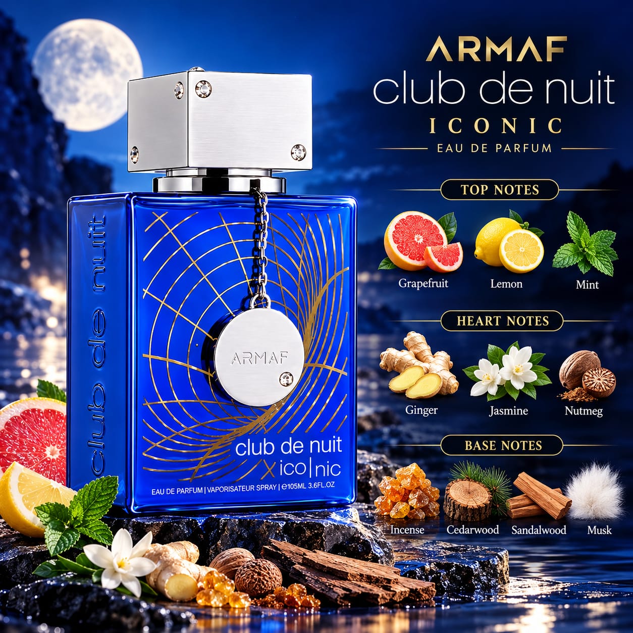Armaf Club De Nuit Iconic Perfume EDP 105ml
