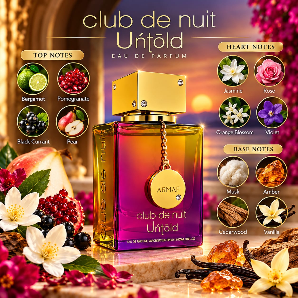 Armaf Club de Nuit Untold Perfume EDP 105ml