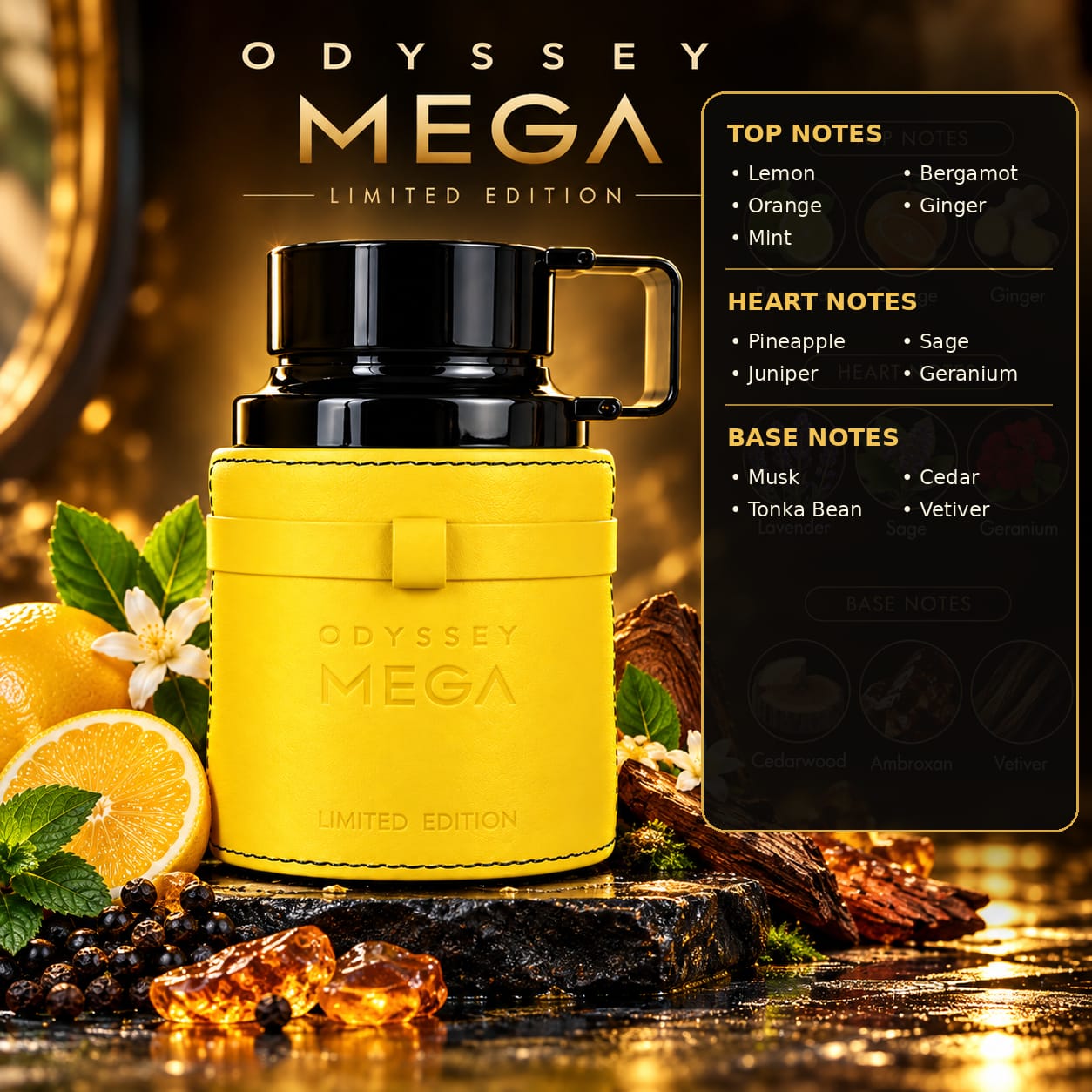 Armaf Odyssey Mega Limited Edition Perfume For Men EDP 100ml