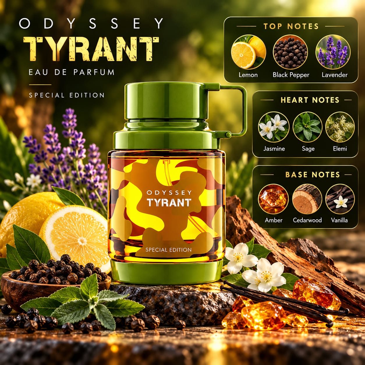 Armaf Odyssey Tyrant Special Edition Perfume For Men EDP 100ml