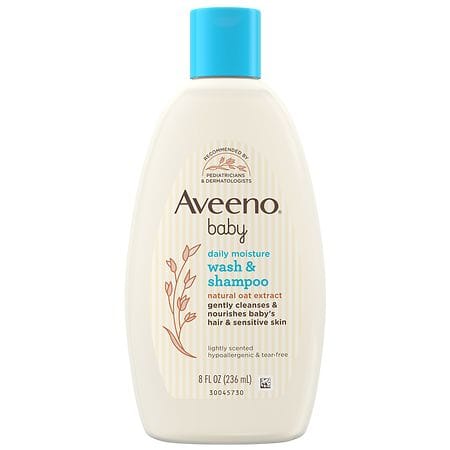 Aveeno Baby Daily Moisture Wash & Shampoo Natural Oat Extract