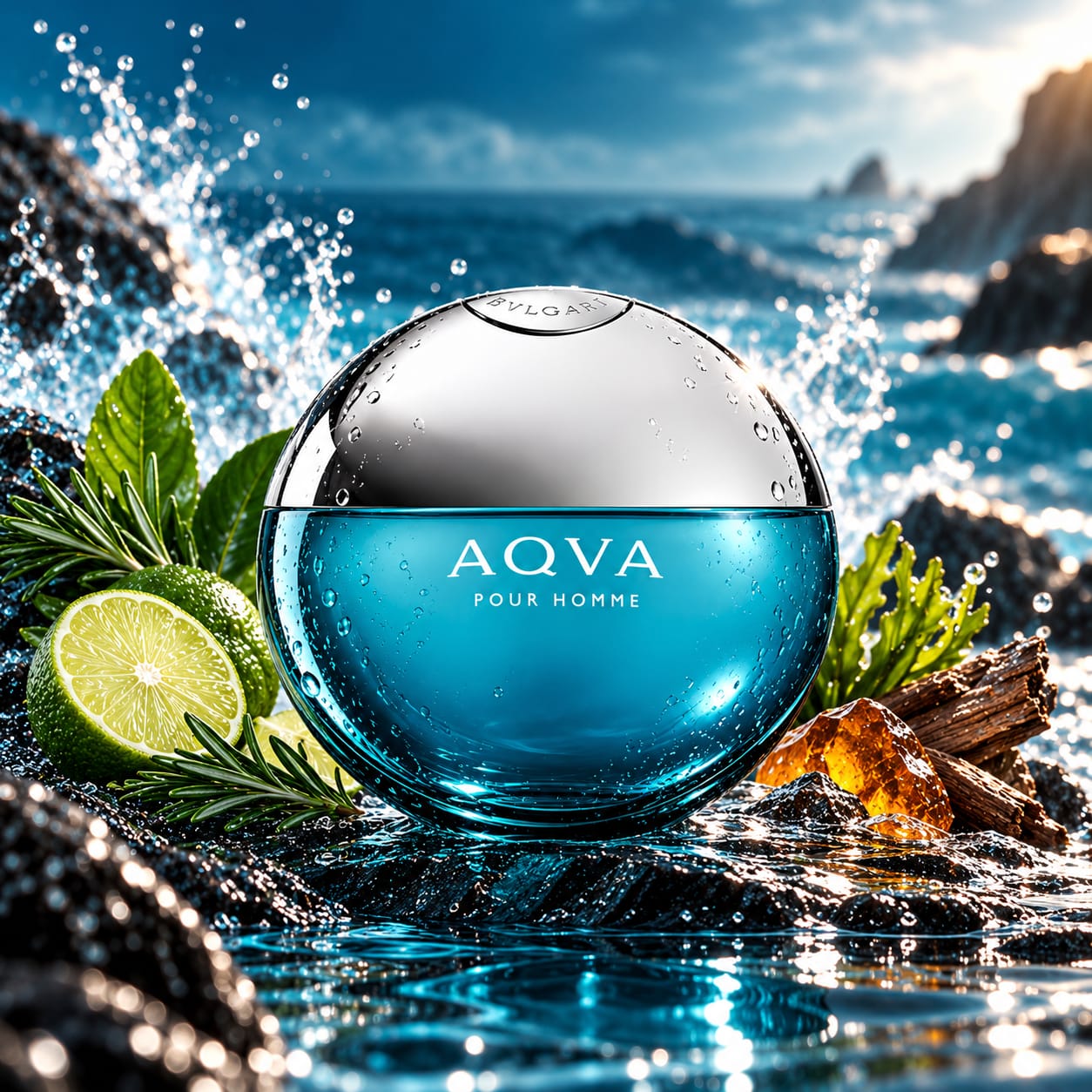 BVLGARI Aqua Pour Homme Perfume For Men EDT 100ml