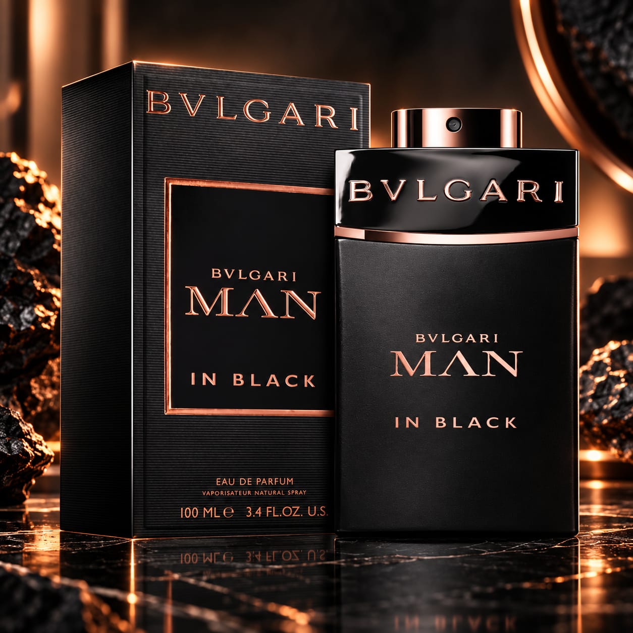 BVLGARI Man In Black Perfume For Men EDP 100ml