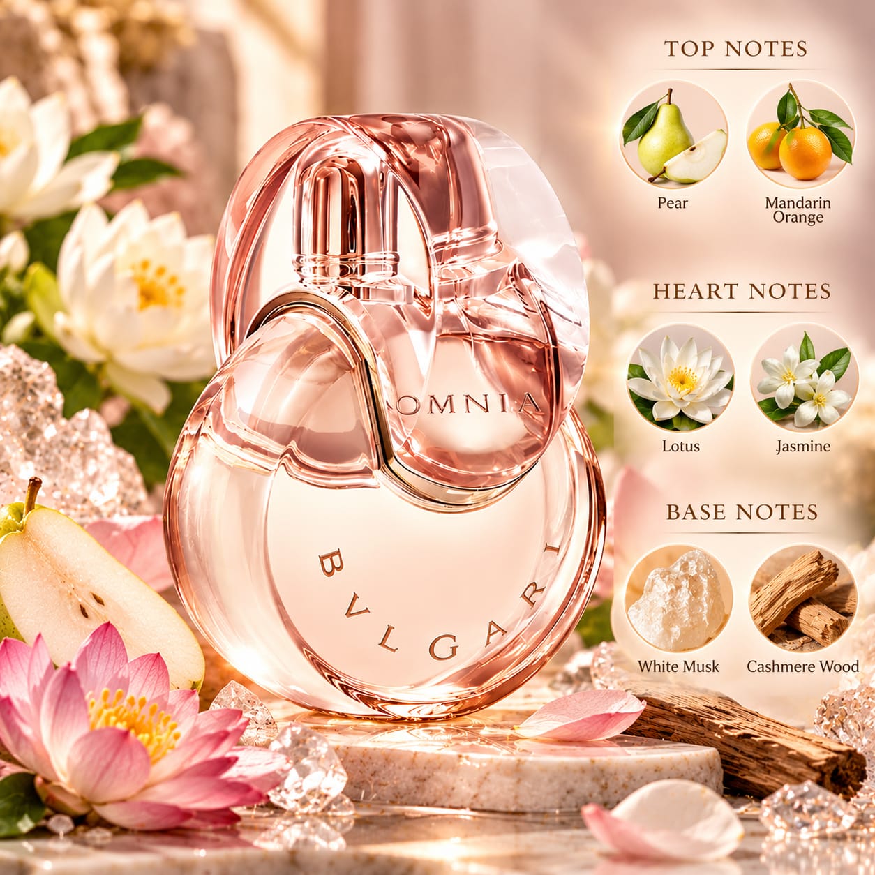 BVLGARI Omnia Crystalline Perfume For Women EDP 100ml