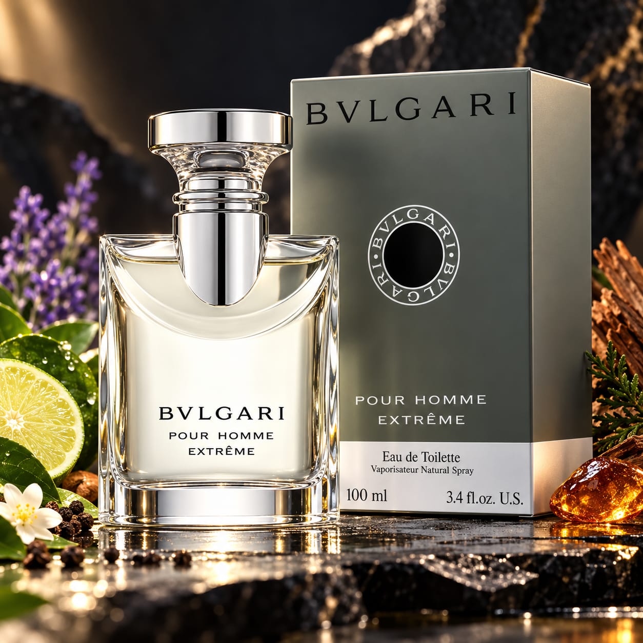BVLGARI Pour Homme Extreme Perfume For Men EDT 100ml