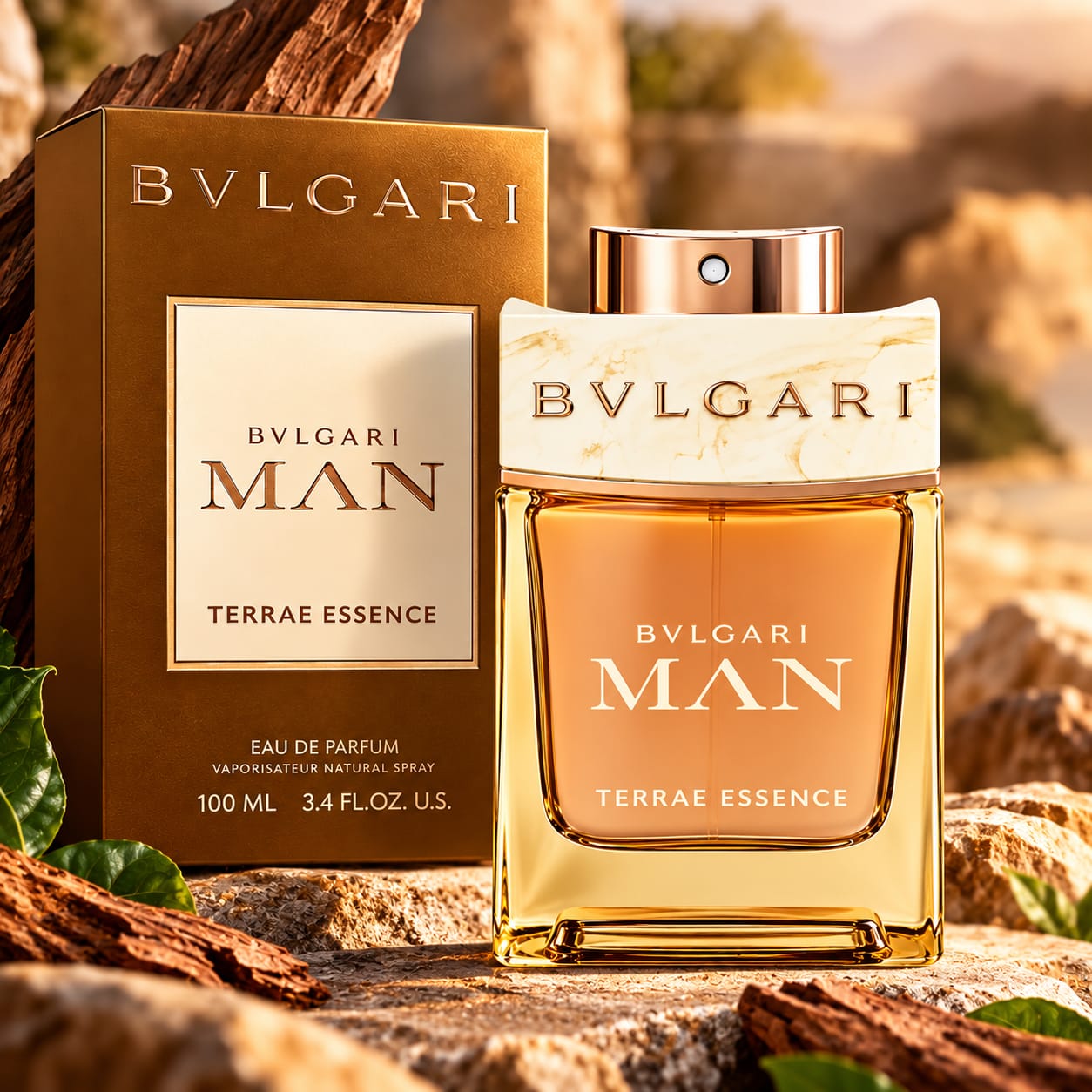 BVLGARI Man Terrae Essence Perfume For Men EDP 100ml