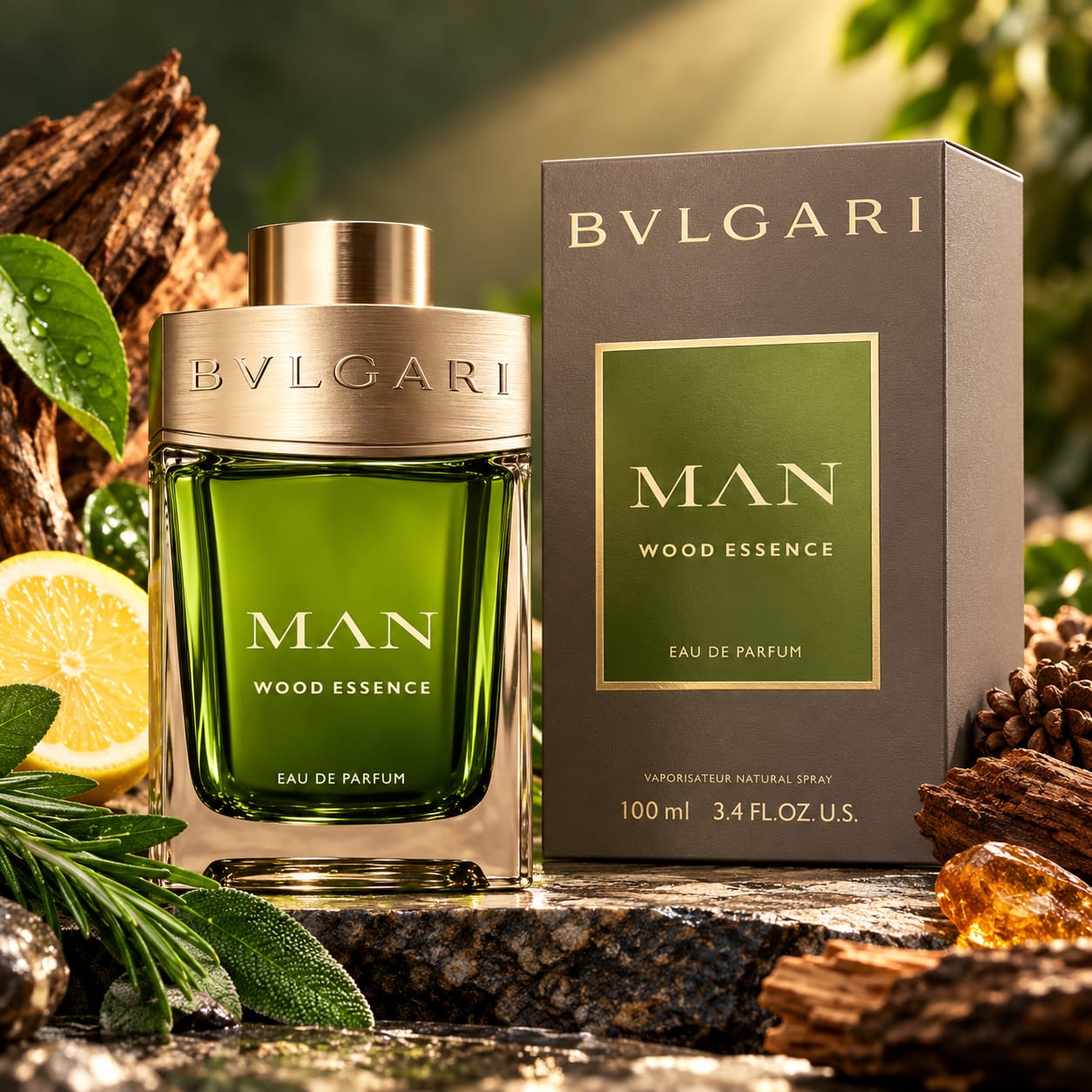 BVLGARI Man Wood Essence Perfume For Men EDP 100ml