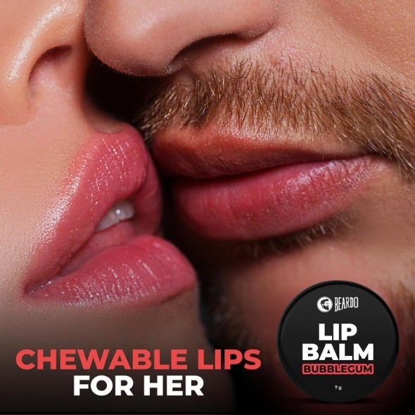 Beardo Bubblegum Non Tinted Lip Balm for Men