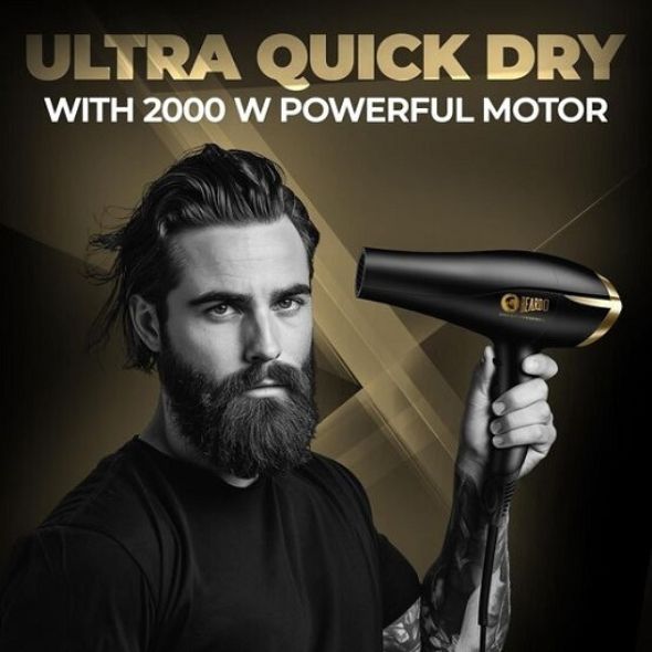 Beardo Studio Professional Tornado 2000 W Hair Dryer For Men