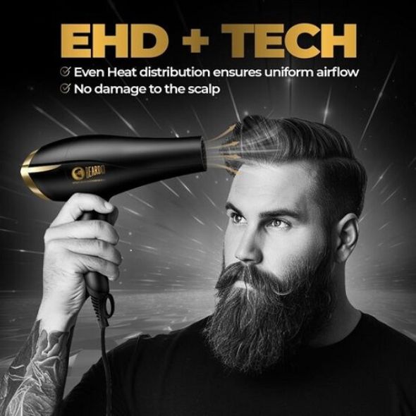 Beardo Studio Professional Tornado 2000 W Hair Dryer For Men