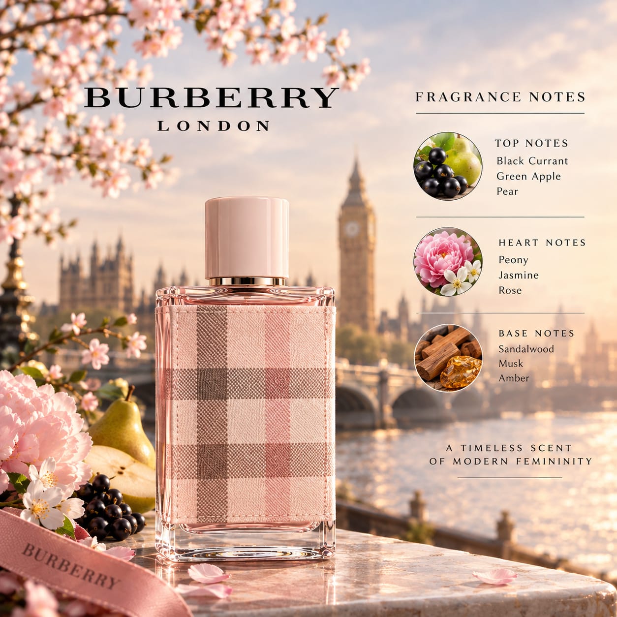 Burberry London Perfume For Women EDP 100ml