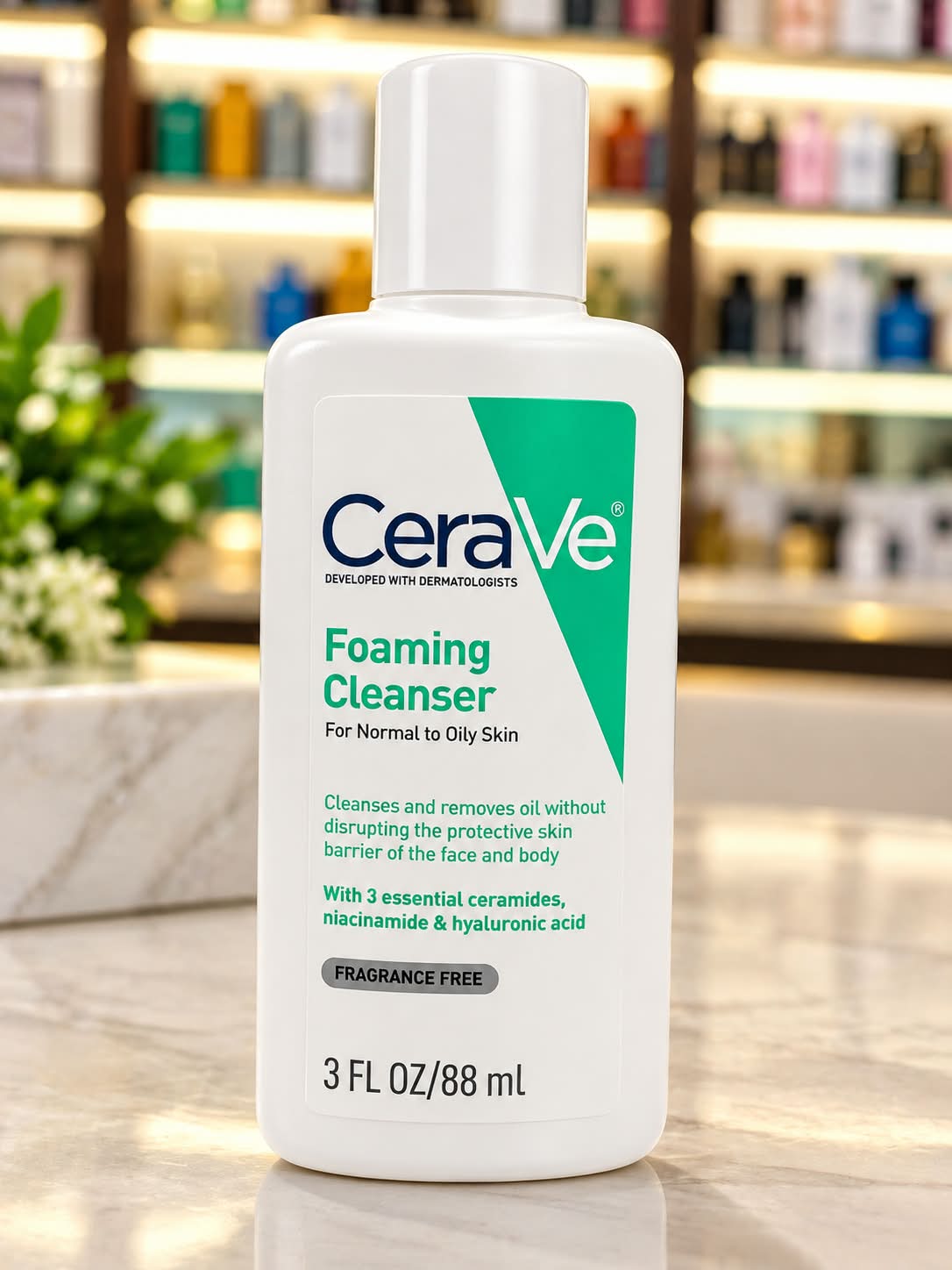 CeraVe Foaming Cleanser For Normal To Oil Skin