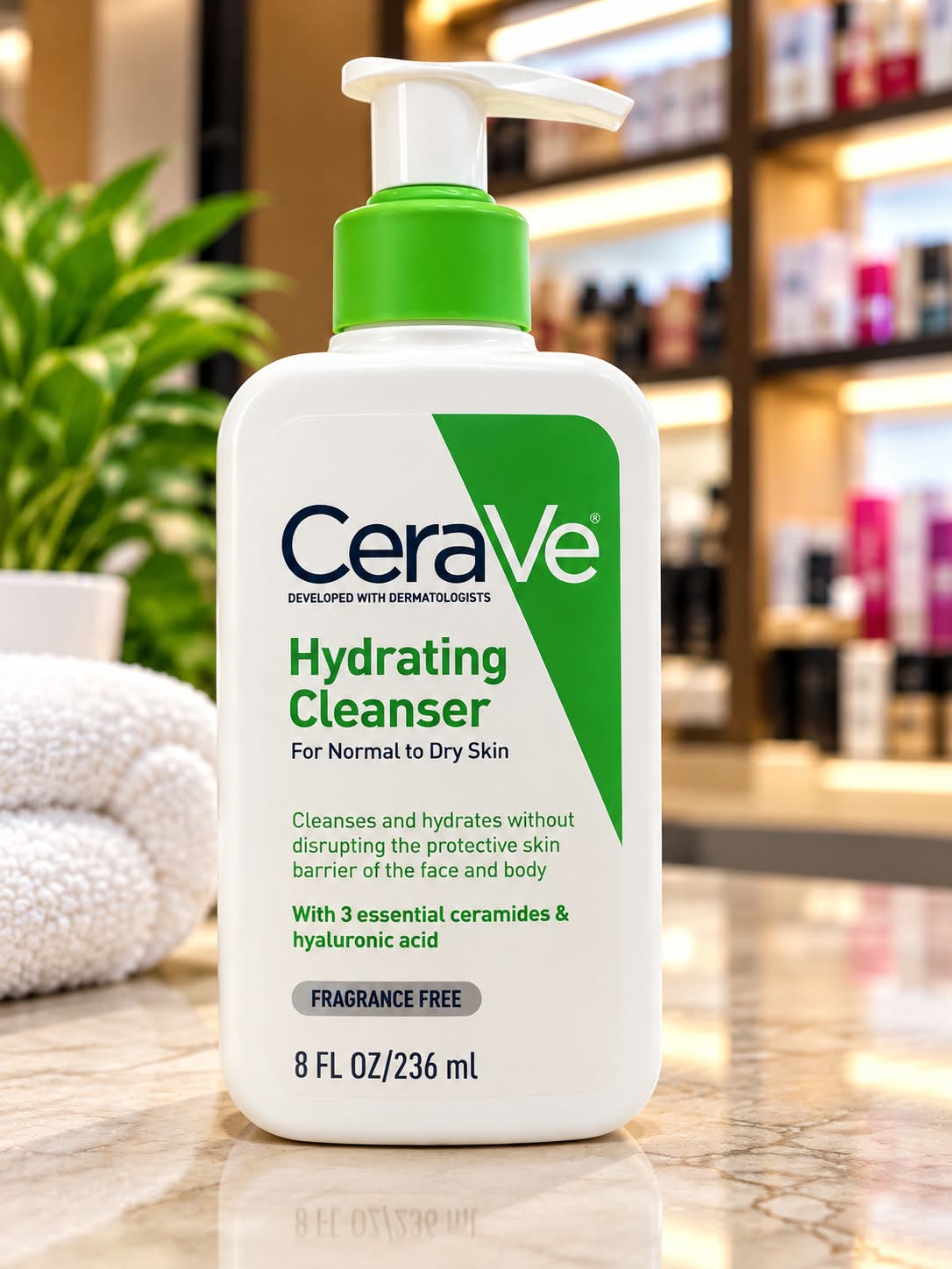 CeraVe Hyadrating Cleanser For Normal To Dry Skin