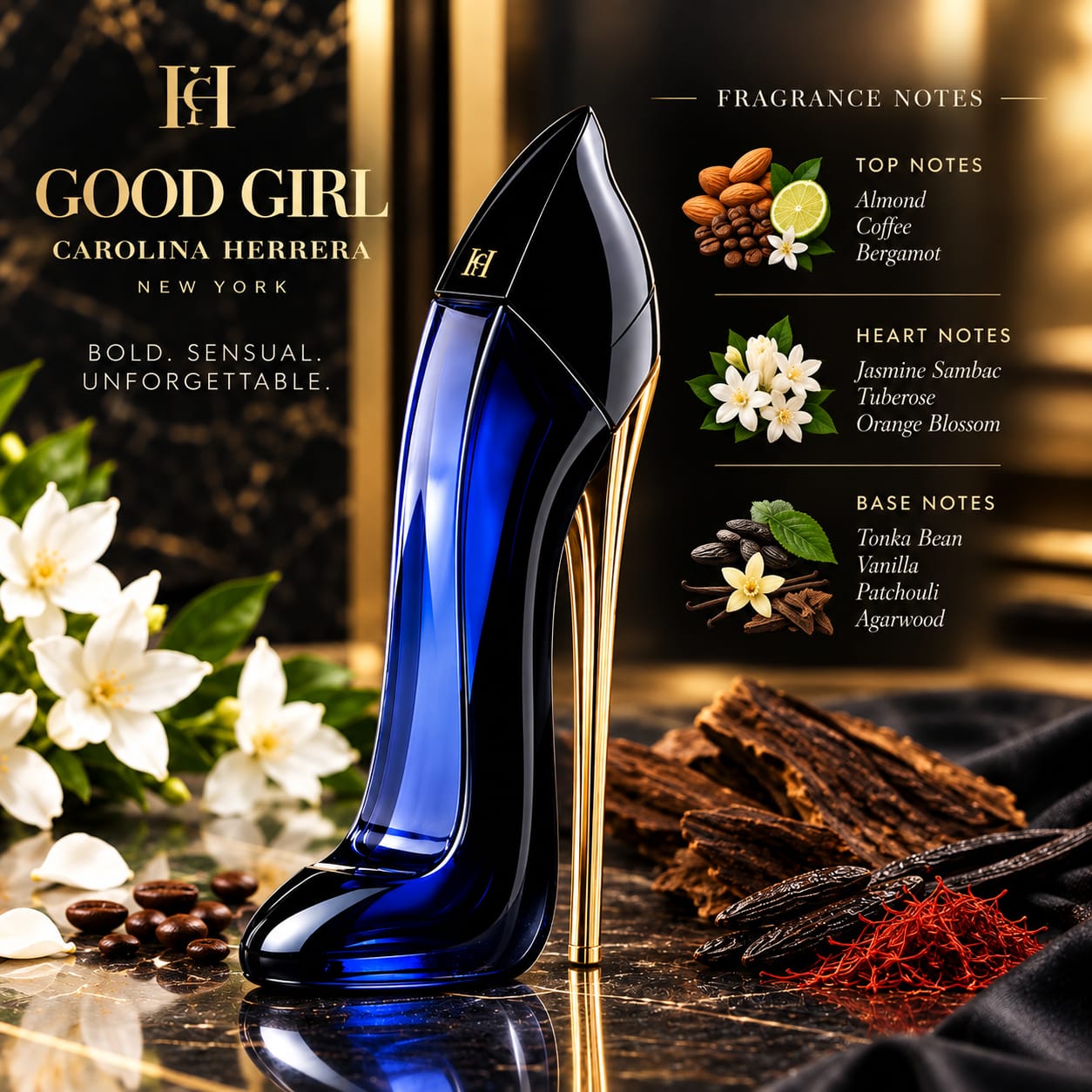 Carolina Herrera Good Girl Perfume For Women EDP 80ml