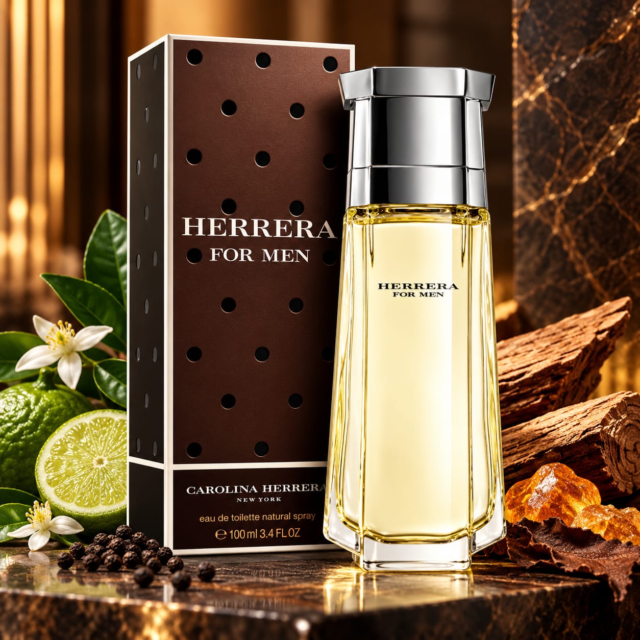 Carolina Herrera Herrera For Men Perfume For Men EDT 100ml