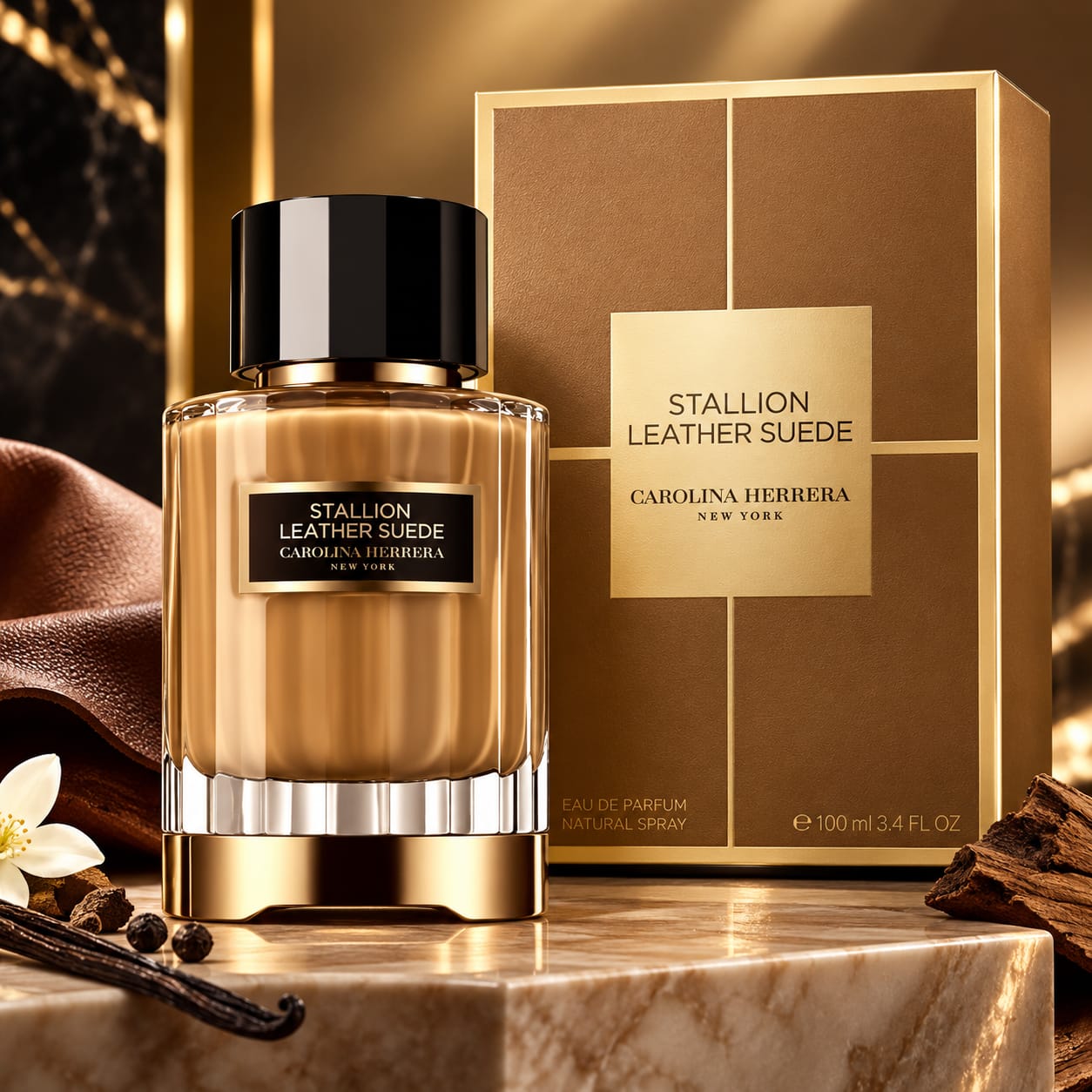 Carolina Herrera Stallion Leather Suede Perfume 100ml