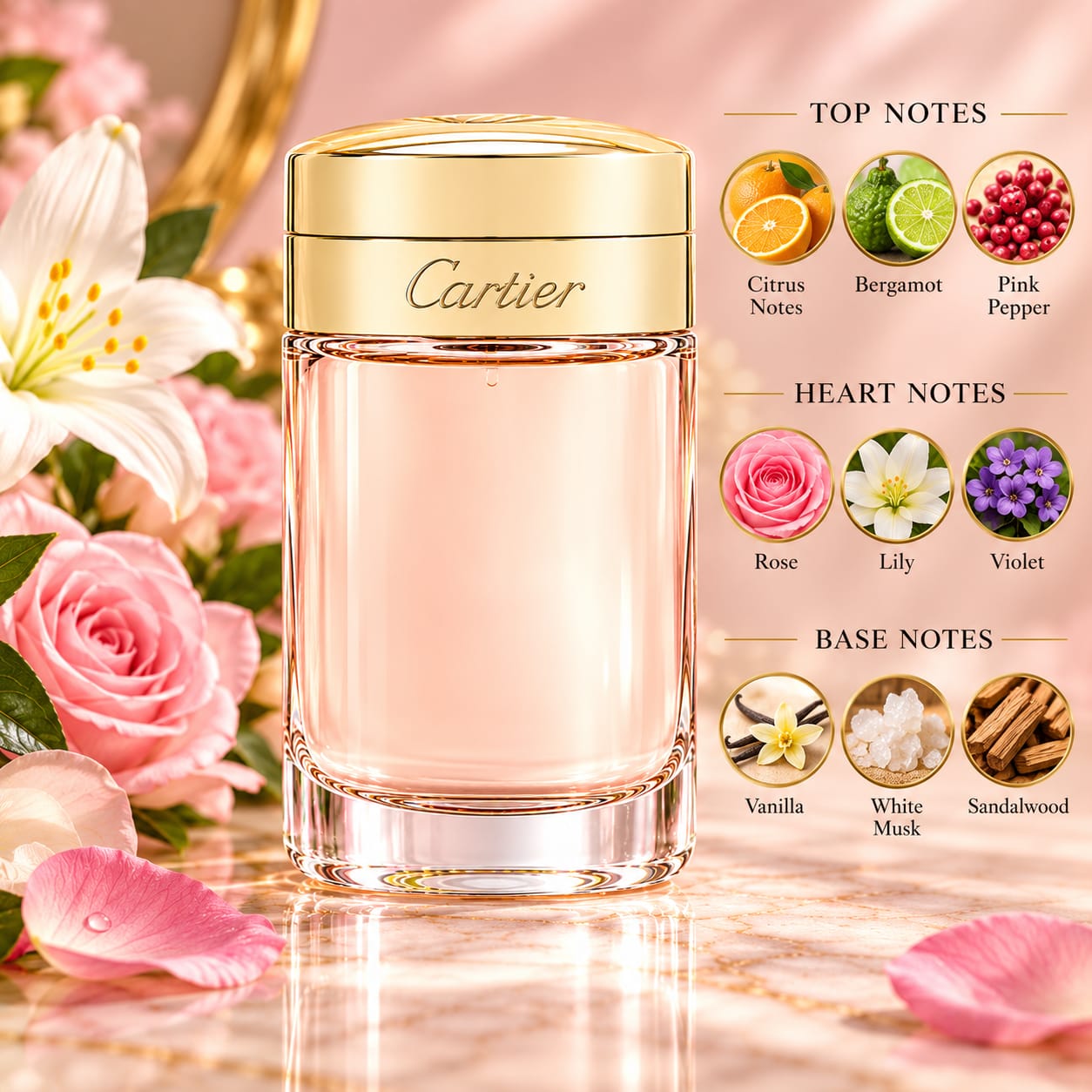 Cartier Baiser Volé Perfume For Women EDP 100ml
