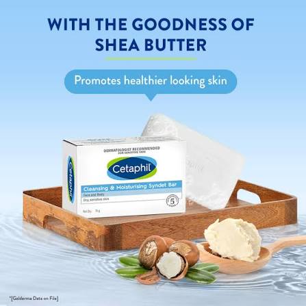 CETAPHIL CLEANSING N MOISTURISING SYNDET BAR