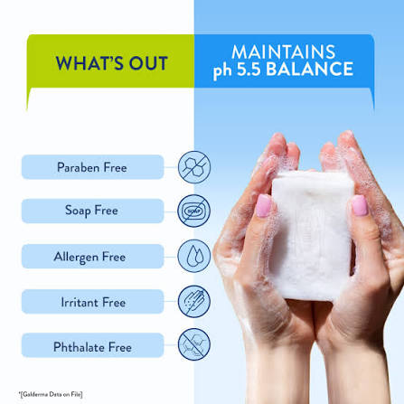 CETAPHIL CLEANSING N MOISTURISING SYNDET BAR
