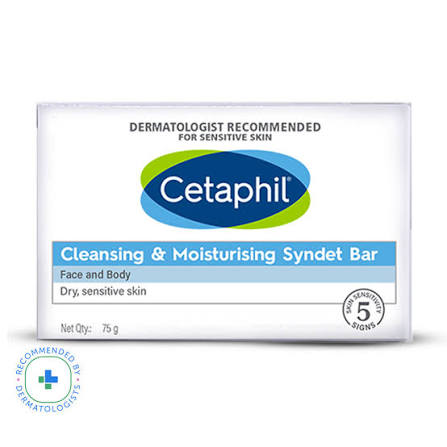 CETAPHIL CLEANSING N MOISTURISING SYNDET BAR