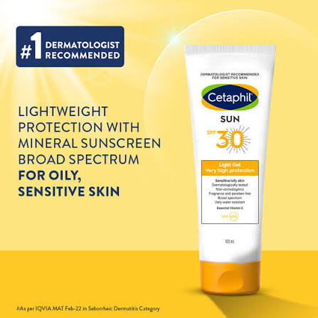 CETAPHIL LIGHT GEL SUNSCREEN SPF 30