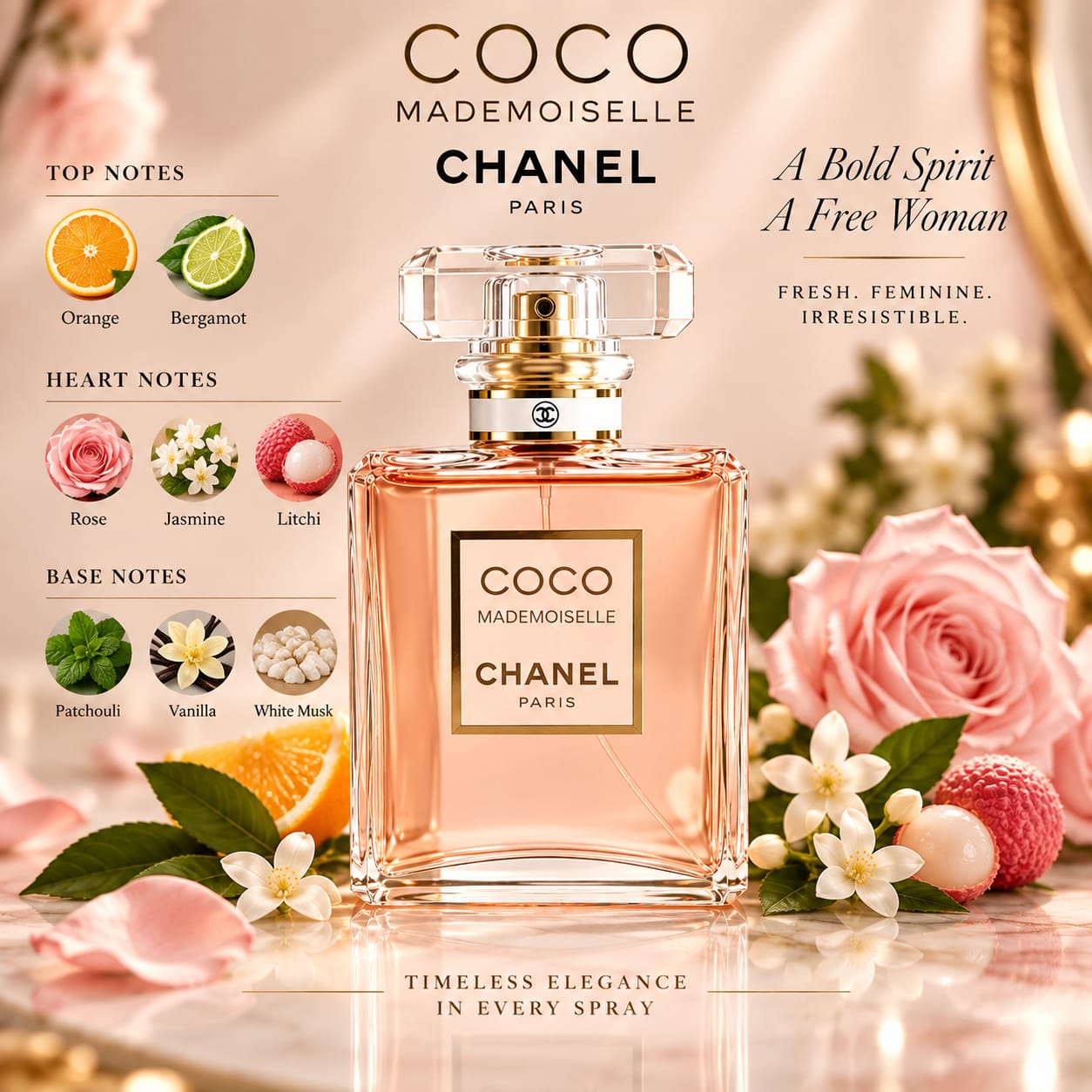 Chanel Coco Mademoiselle Perfume For Women EDP 100ml