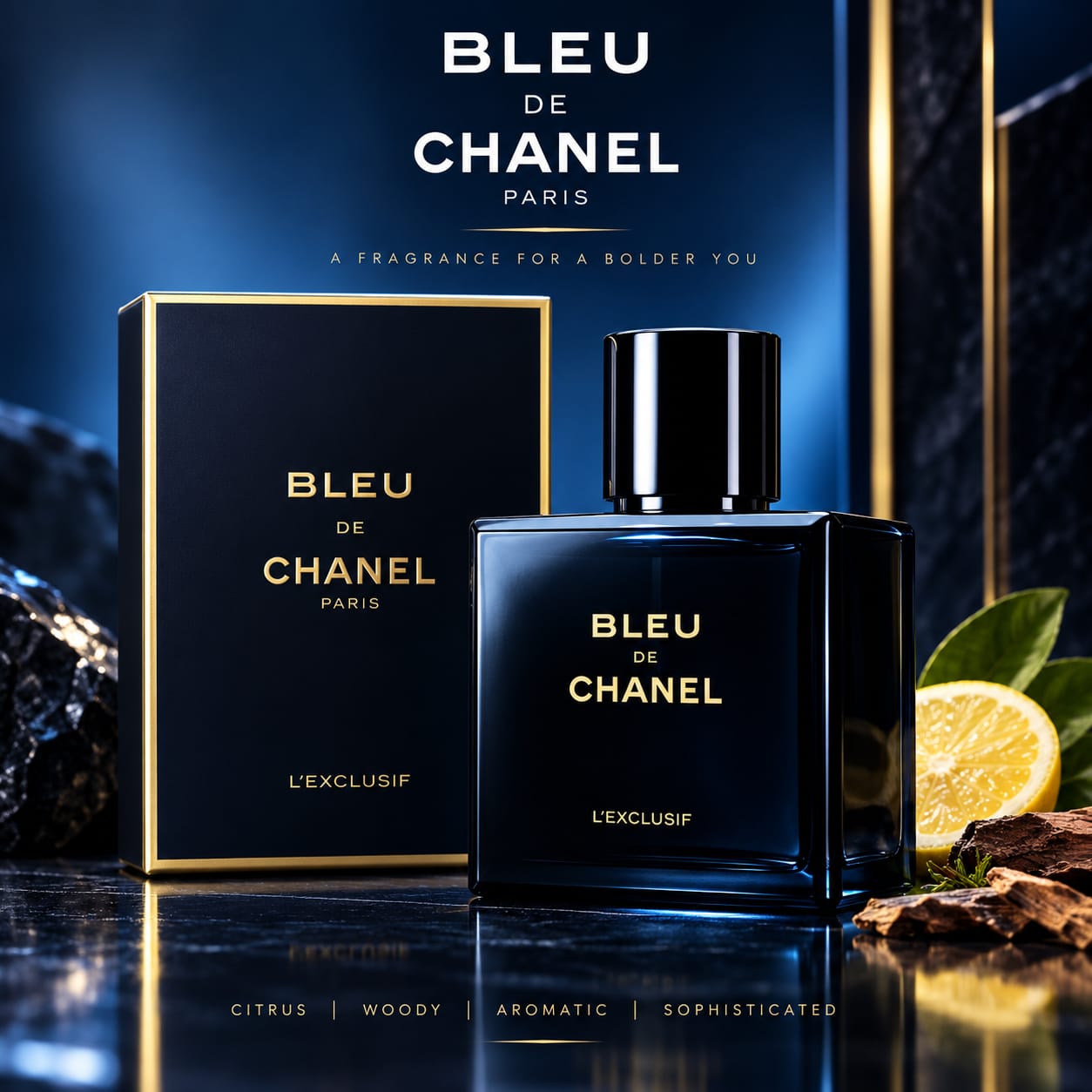 Chanel Bleu De Chanel L'Exclusif Parfum Perfume For Men 100ml