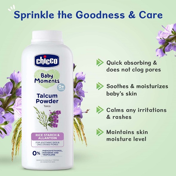 CHICCO BM TALCUM POWDER