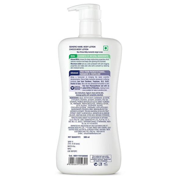Chicco Baby Moments Body Lotion