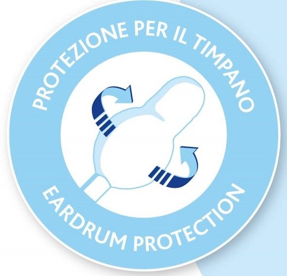Chicco Cotton Buds with Ear Drum Protection, Made of Paper Stem, Safe and Hygienic for Babies, Biodegredable, 90 count