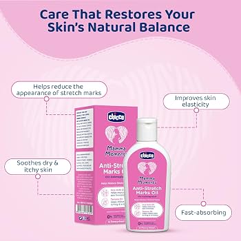 Chicco Mamma Moment Anti-Stretch Marks Oil