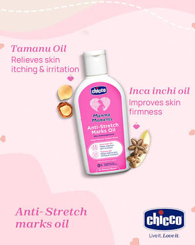 Chicco Mamma Moment Anti-Stretch Marks Oil