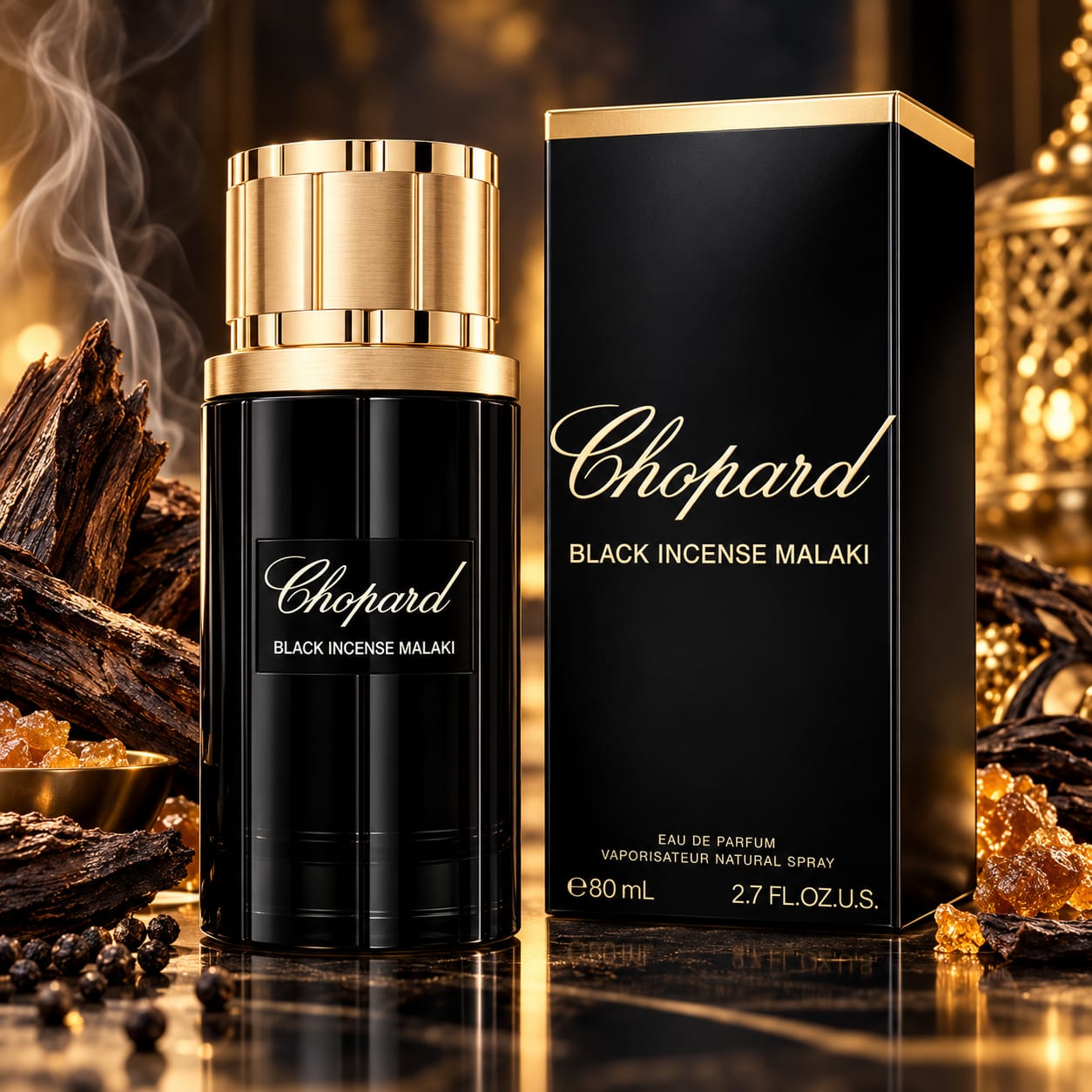 Chopard Black Incense Malaki Perfume EDP 80ml