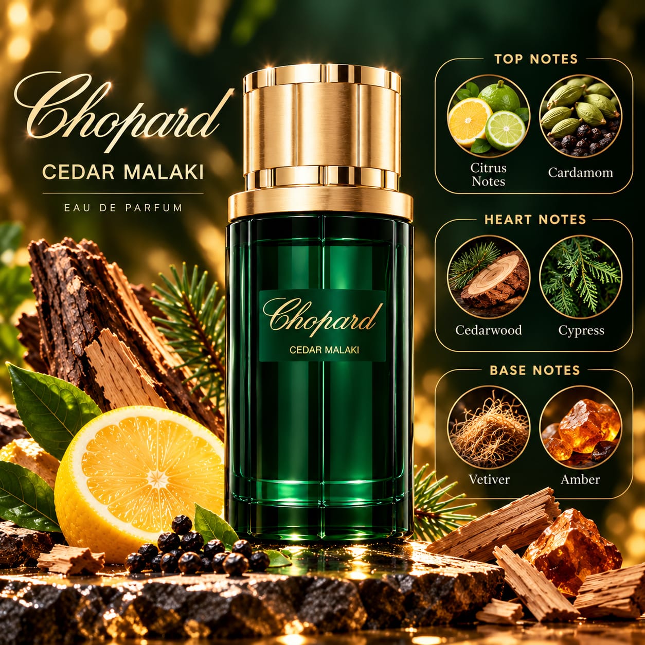 Chopard Cedar Malaki Perfume EDP 80ml