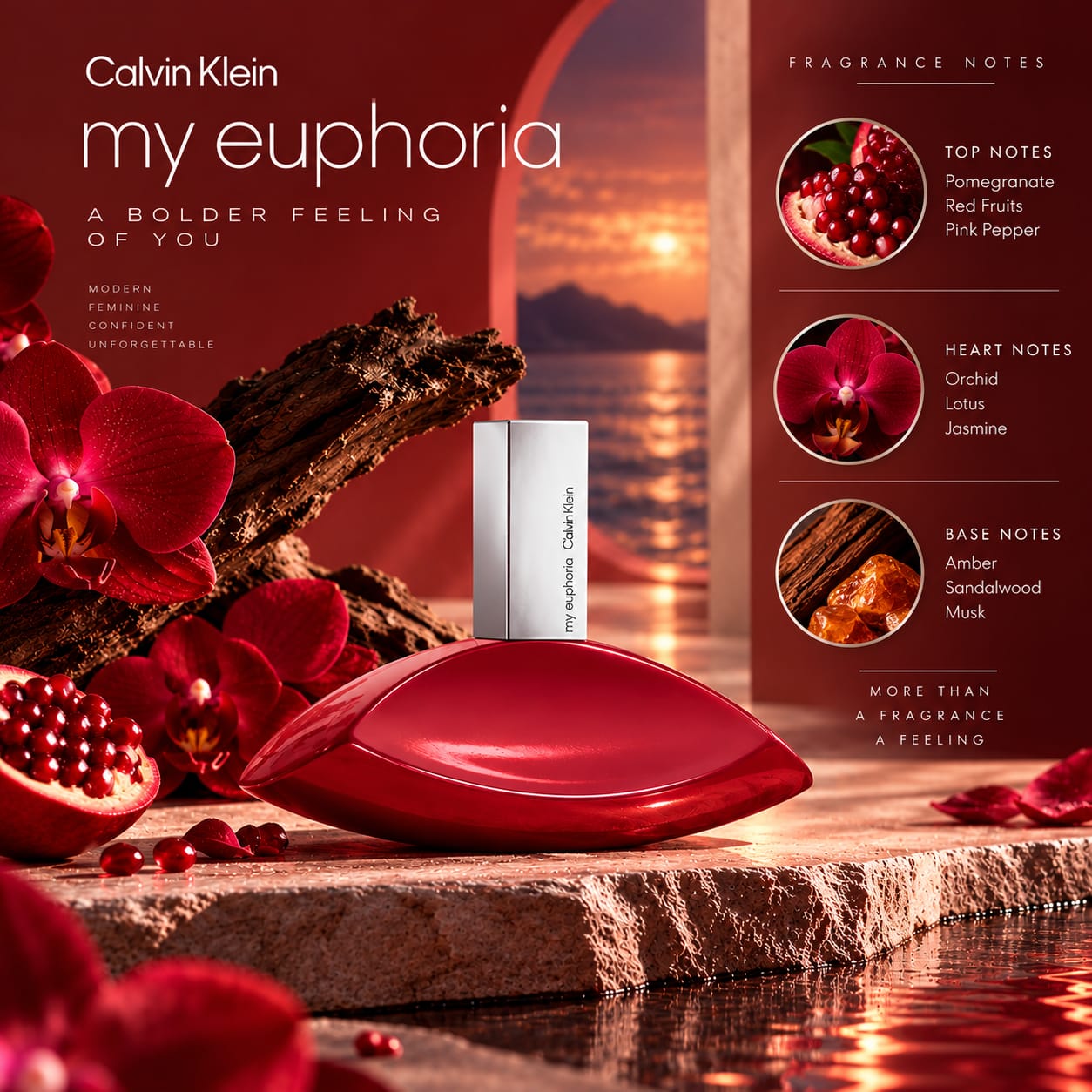Calvin Klein My Euphoria Perfume For Women EDP 100ml