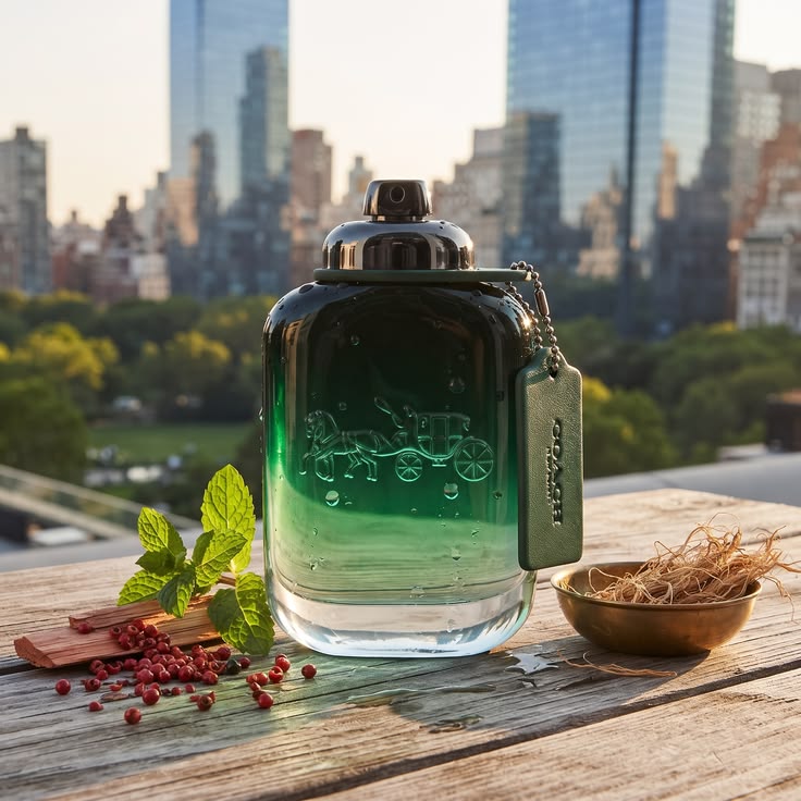 Coach Green Perfume For Men EDT 100ml