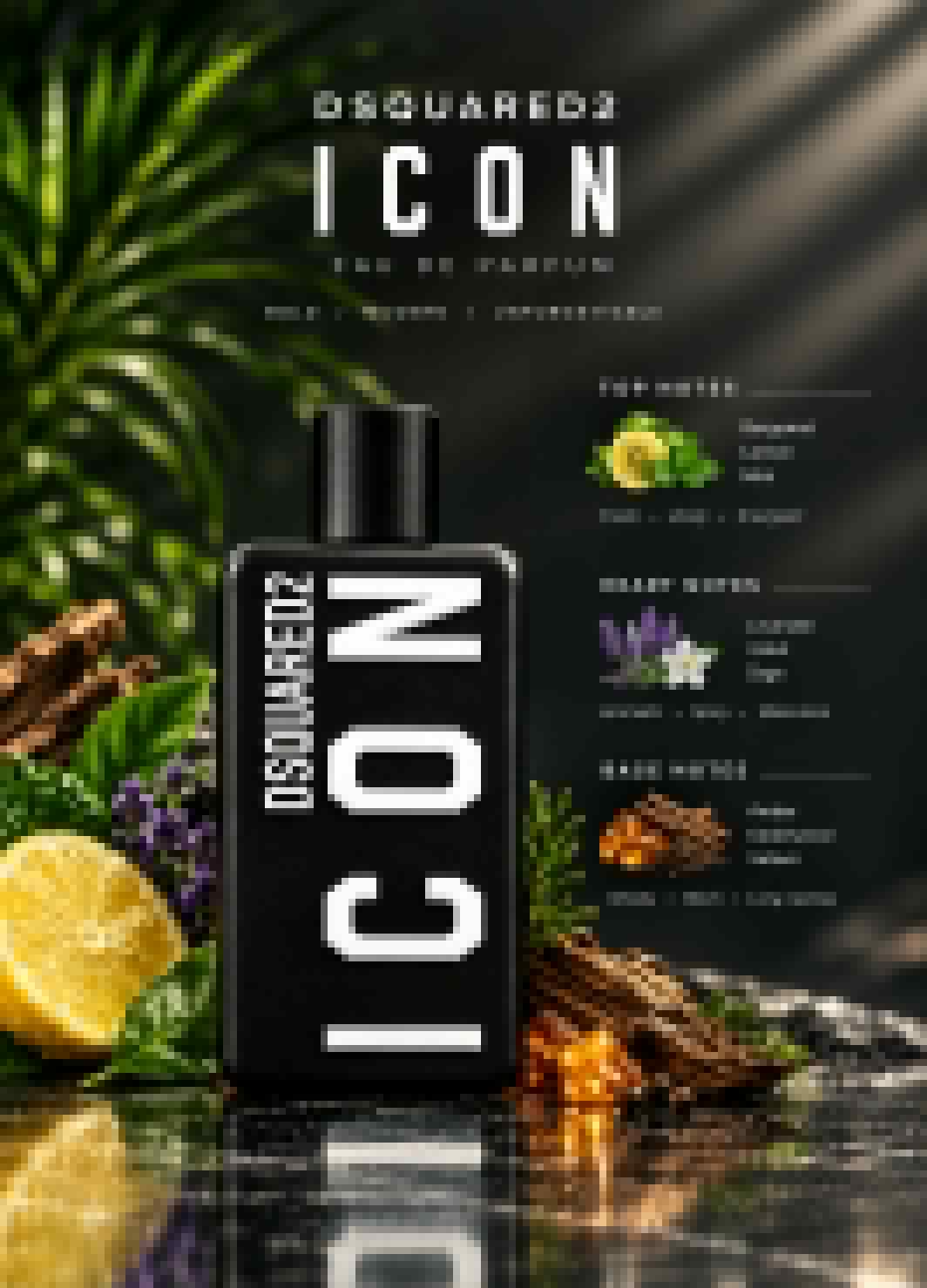 DSQUARED2 Icon Perfume For Men EDP 100ml
