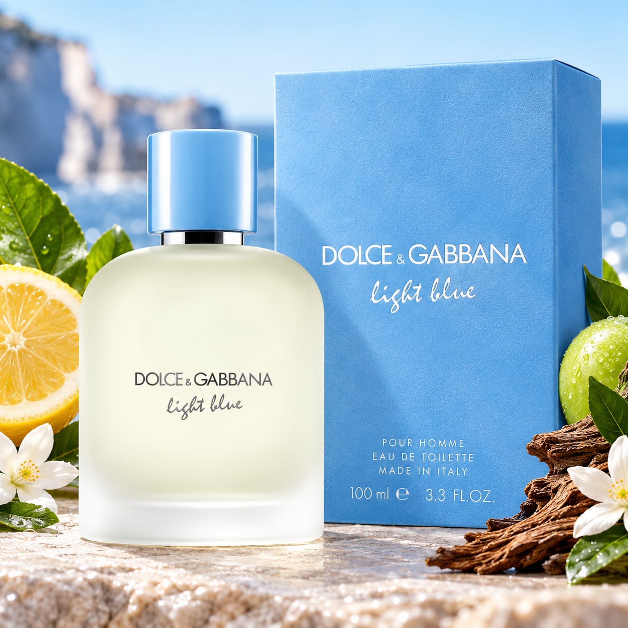 Dolce & Gabbana Light Blue Perfume For Men EDT 100ml