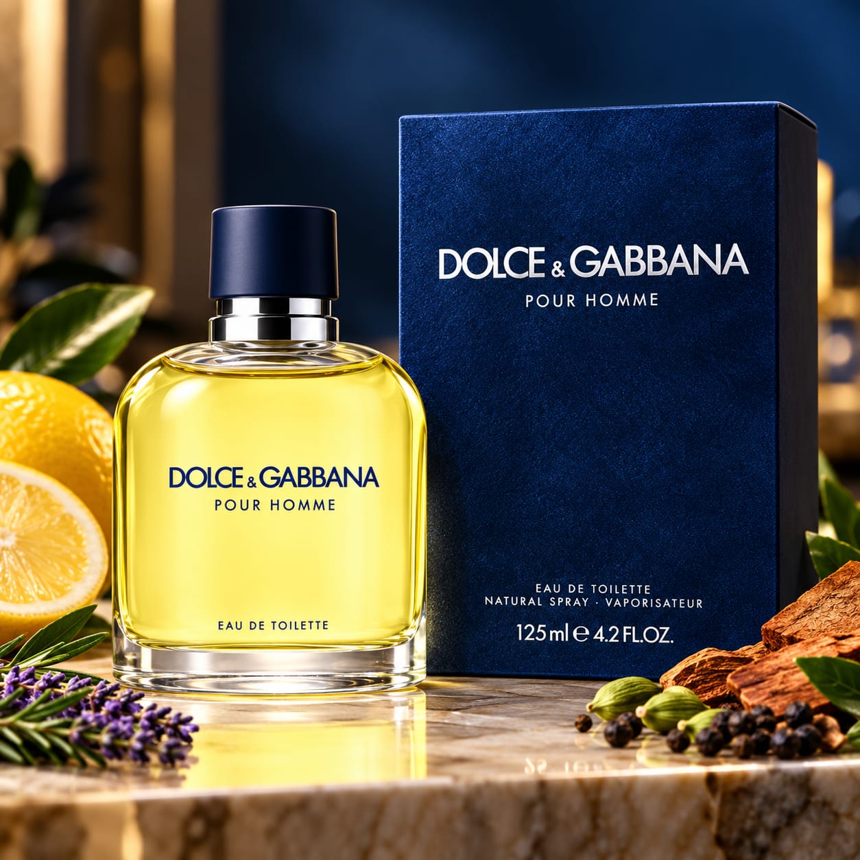Dolce & Gabbana Pour Homme Perfume For Men EDT 125ml