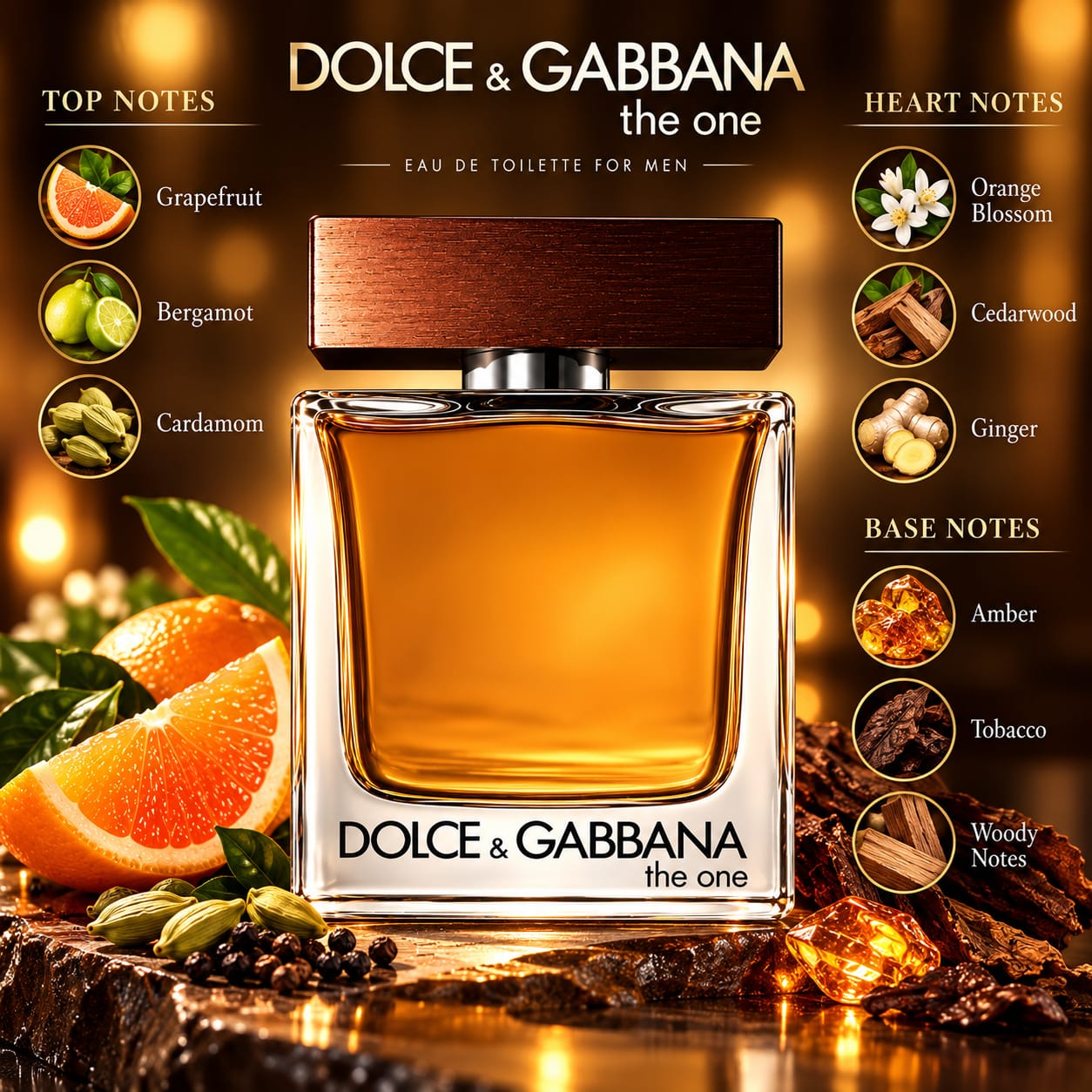 Dolce & Gabbana The One Perfume For Men EDT 100ml