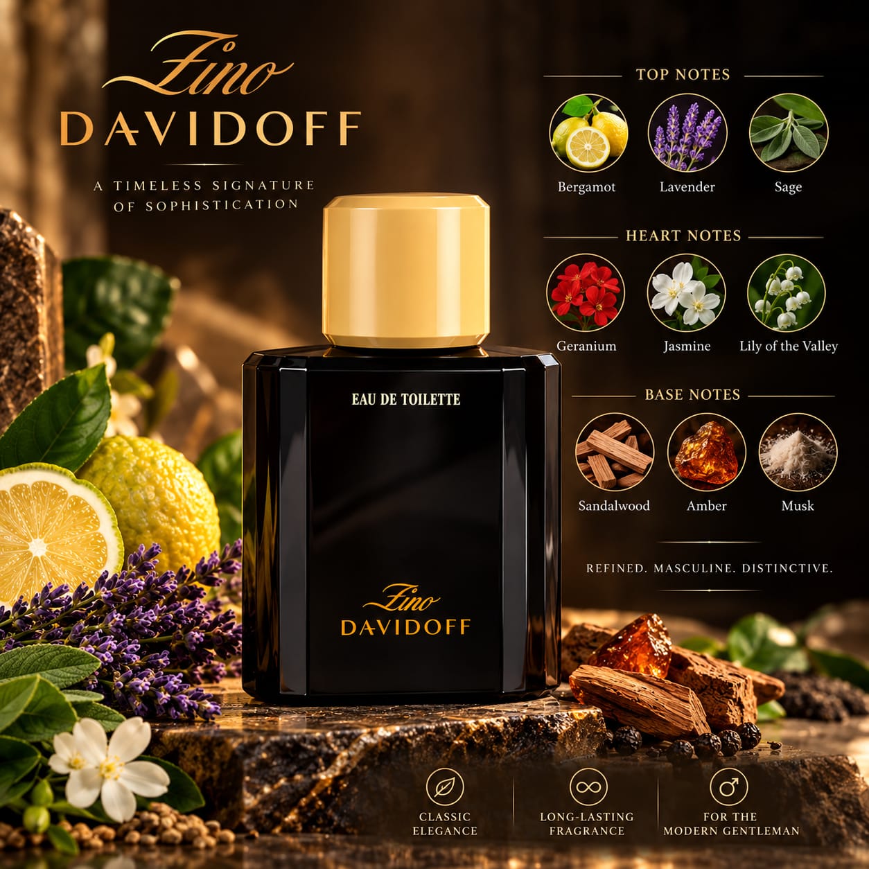 Davidoff Zino Perfume For Men EDT 125ml