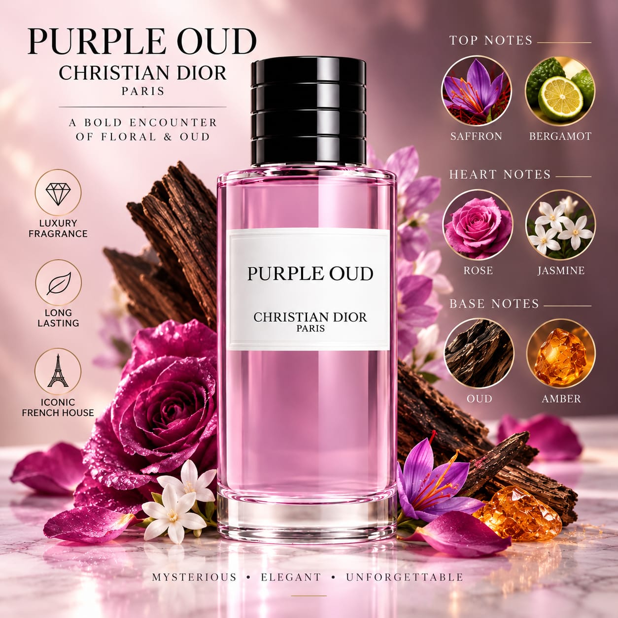 Christian Dior Purple Oud Perfume EDP 200ml