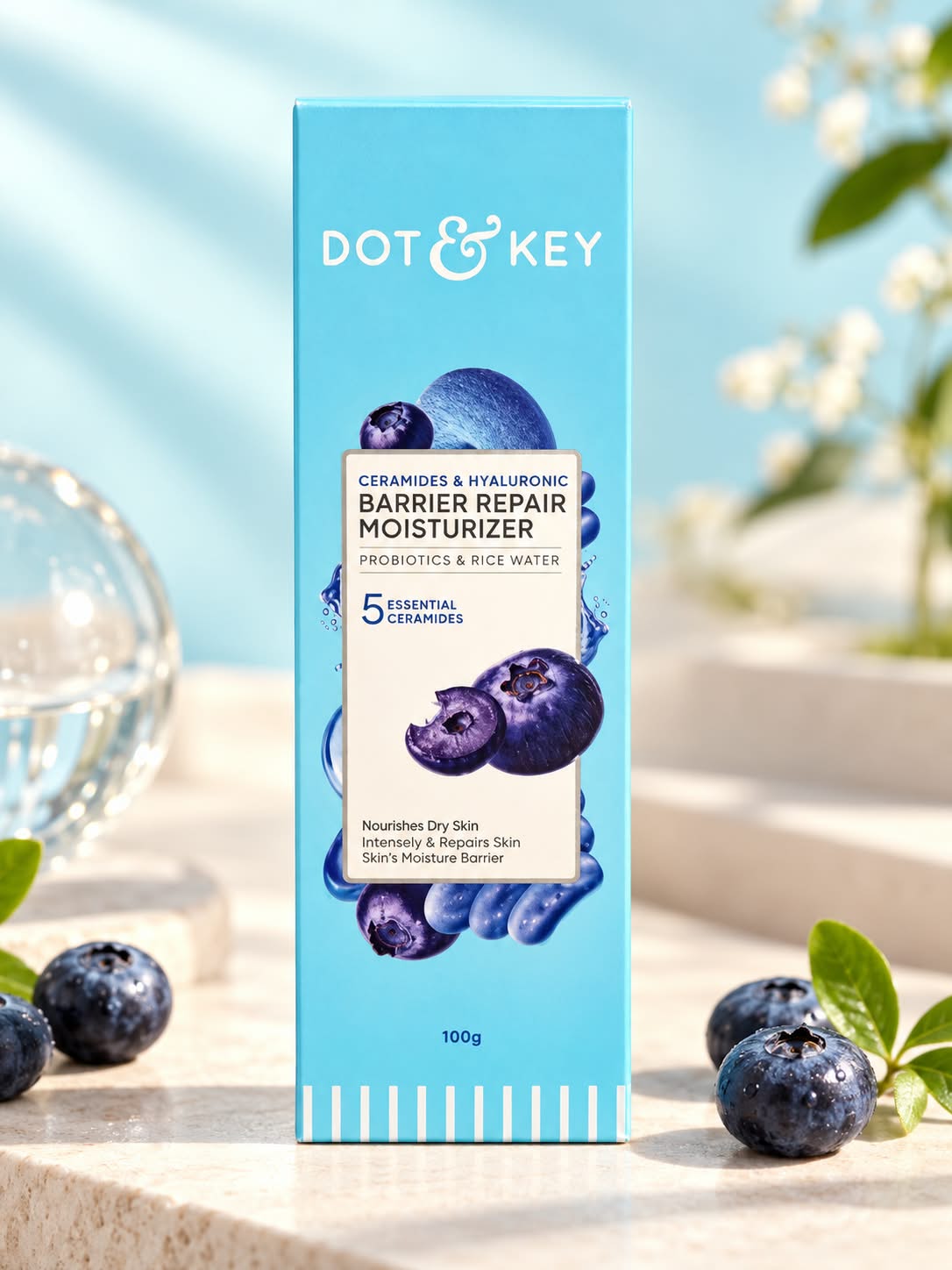 Dot & Key Ceramides & Hyaluronic Barrier Repair Moisturizer 120gm